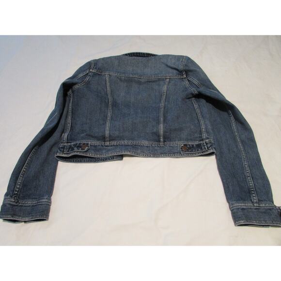 AE American Eagle Classic Denim Jacket Sz M - Picture 3 of 5